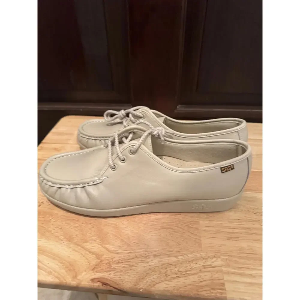 SAS leather comfort shoes woman's 11 medium width - Picture 5 of 8